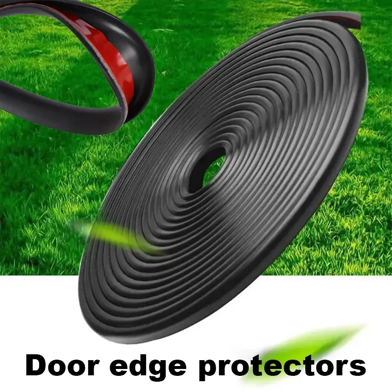 

5 м Стайлинг автомобиля Боковая дверь Стайлинг линия клейкая Защита от царапин прозрачный край двери резиновая защита от царапин полоса