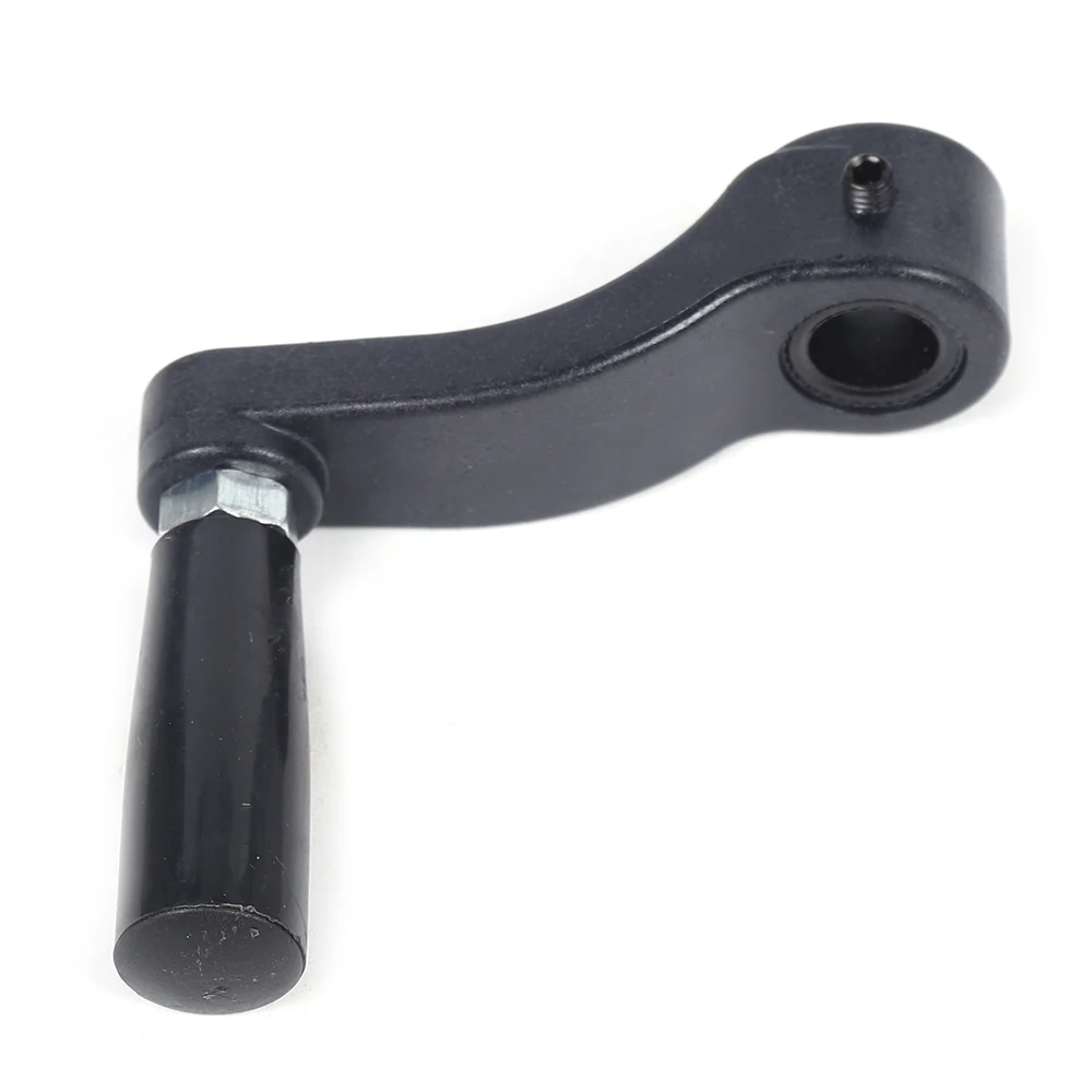 Crank Handle(Black)—Replacement for Workbench Lifting, Smooth Surface Classic Design(Match Most Machines) Labor-Saving Operation