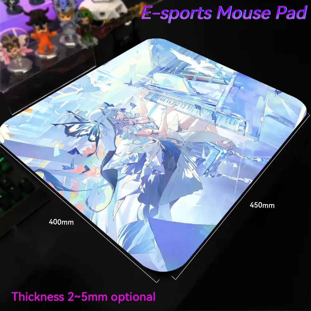 S_shorekeeper Alfombrilla Escritorio Tapete Para Mouse One Piece Mouse Pad Mouse Pad Small Mouse Speed Mousepad Pad Wrist Protec