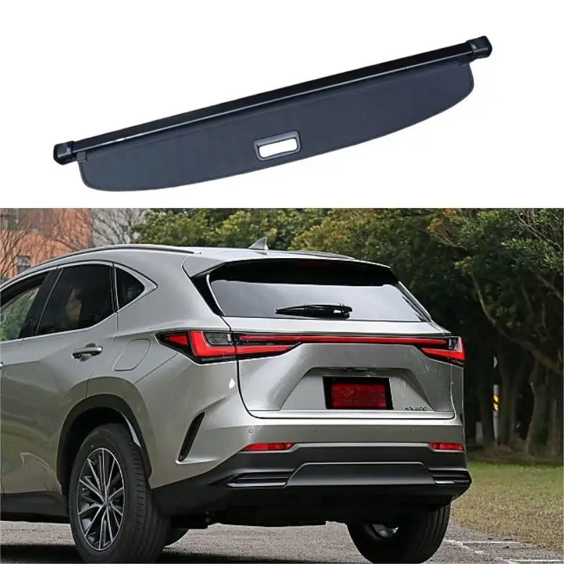 

Black Canvas Rear Trunk Shade Retractable Cargo Cover for Luxes NX 2023-2025