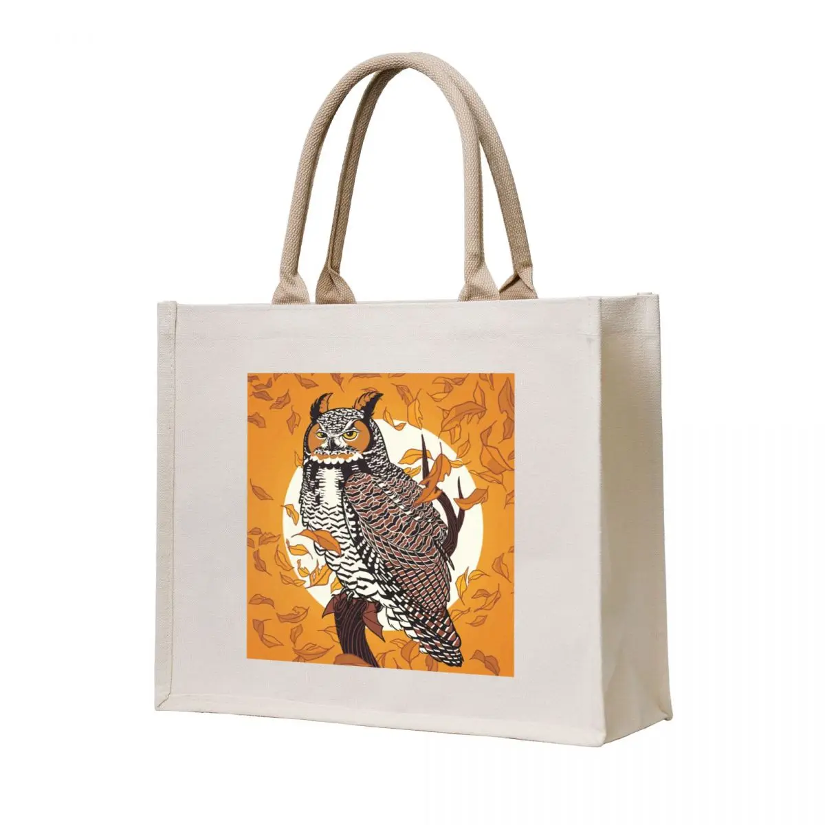 

Great Horned Hallowleen Tote Bag tote bag women Women's shopper cloth bag woman