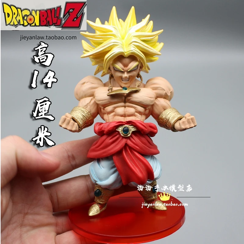 Dragon Ball Z Anime Figures Broly Figure Gk Wcf Dbz Action  Pvc Figurine Statue Model Collection Doll Decoration Toys Kids Gift