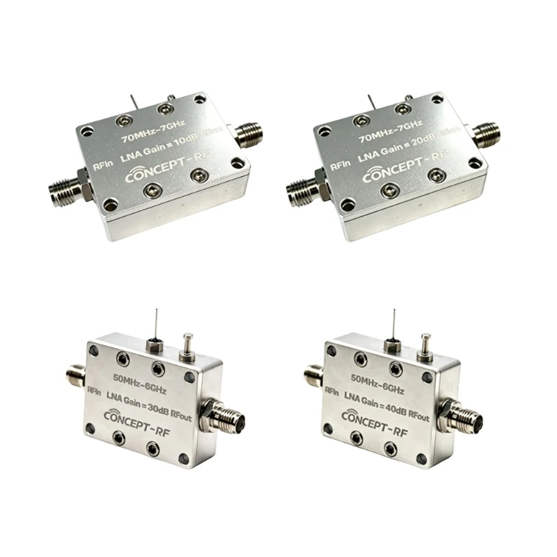 U55B 10/20/30/40dB High Gains Low Noise Amplifier 70MHz To 7GHz With 33.5dBm OIP3