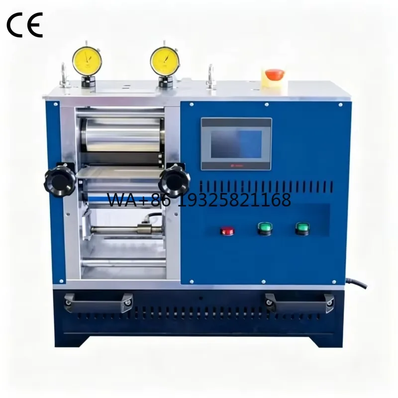 Mini Compact Hydraulic Rolling Press Continuous Roll Sheets Calendering Machine Coils Lithium Battery Electrode Calender