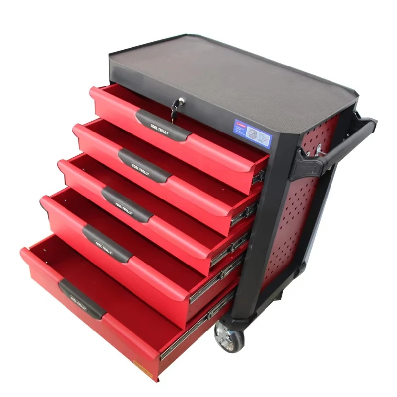 740mm Auto Repair Tool Trolley Garage Use 250pcs Metal Tool Cabinet Tool Box