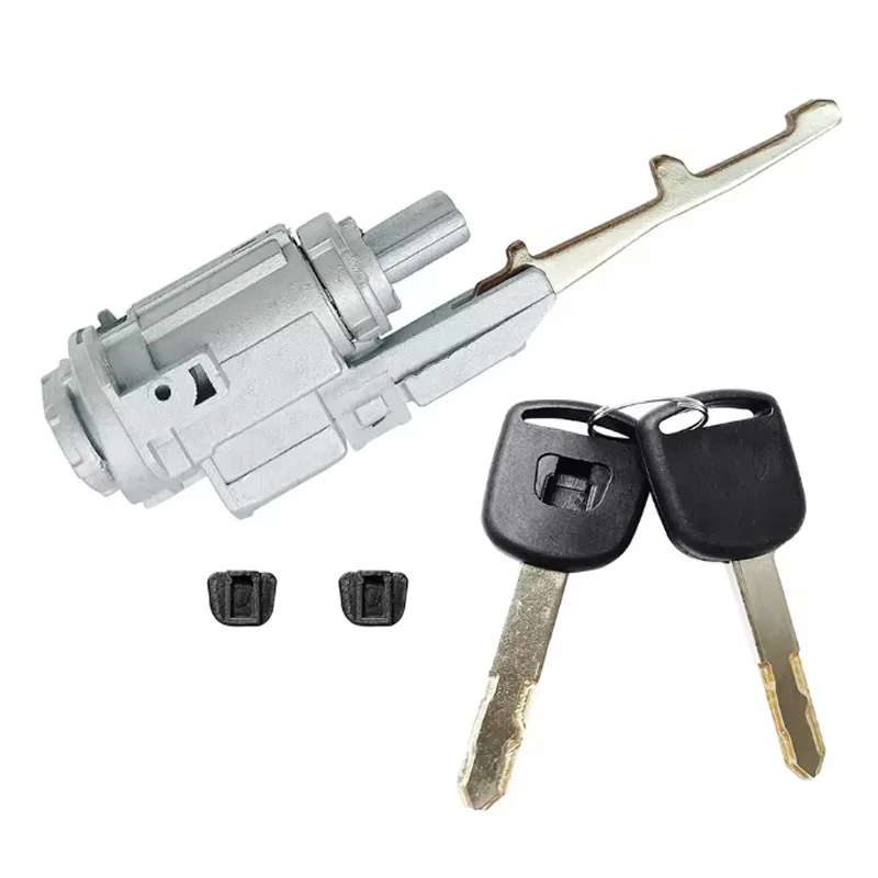 

Ignition Switch Lock Cylinder 2 Keys for Honda Accord Civic CR-V Element Odyssey Pilot Acura MDX RDX TL TSX ZDX 06351-TE0-A11