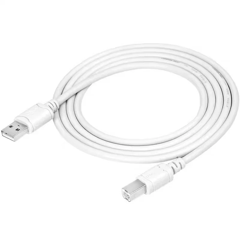 3 Meters USB 2.0 Printer Cable Braided Printer Scanner Cord for Printer USB Printer, CNC Breakout Board