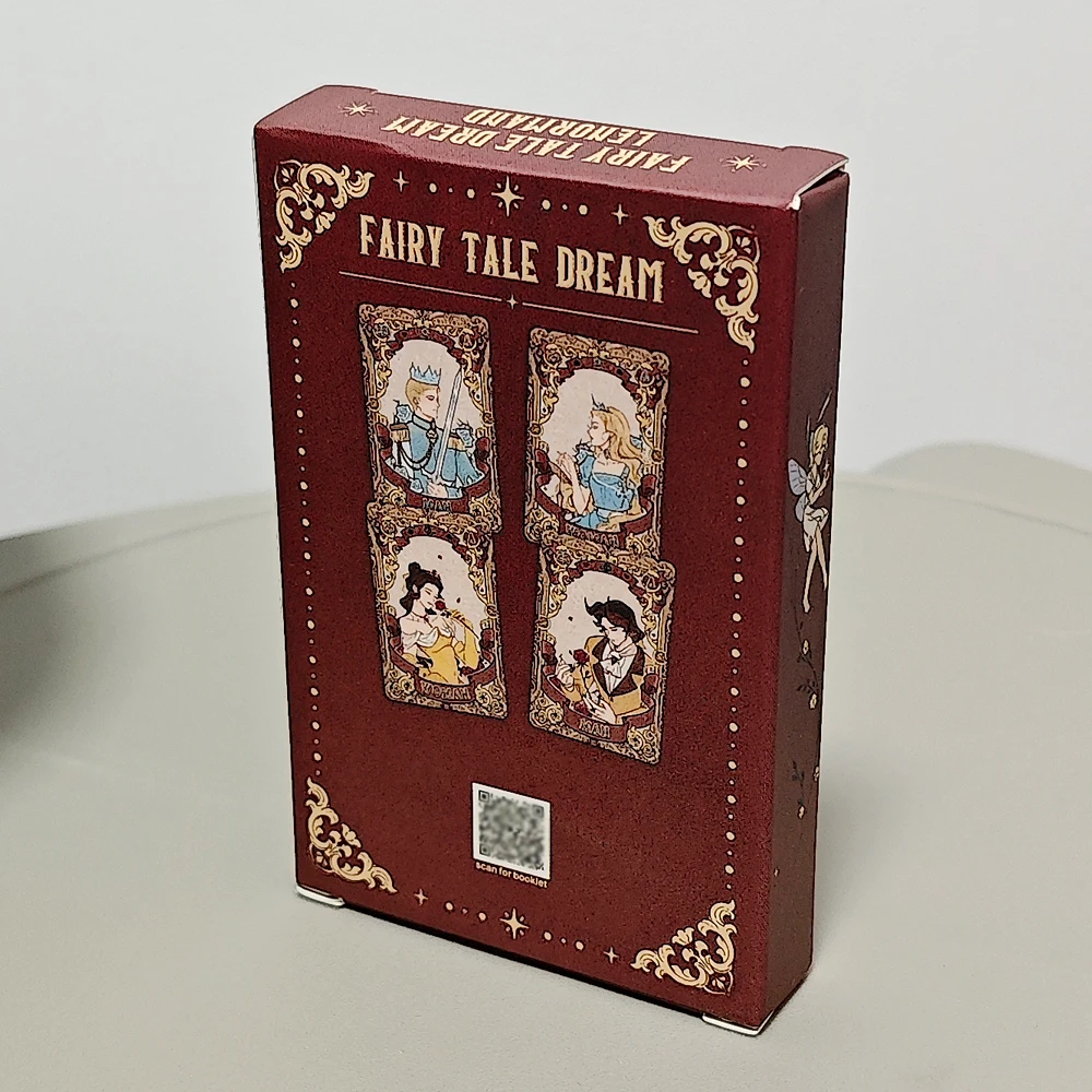 

Fairy Tale Dream Lenormand Deck 42 Pcs Rana System Cartoon Lenormand Cards - 10*6cm