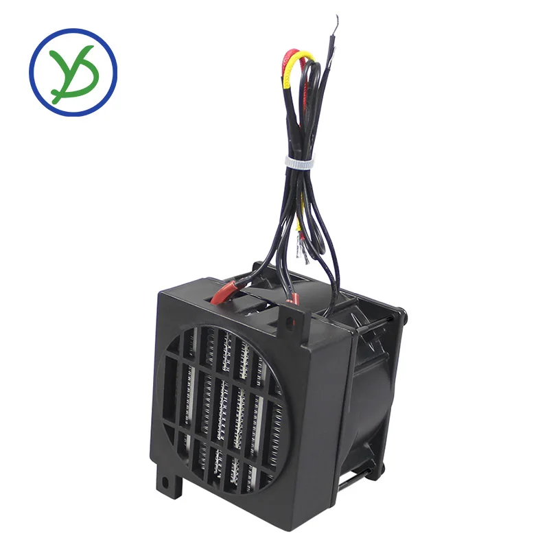 Geïsoleerde PTC-verwarmer met ventilatorlucht 220 V Krachtige keramische elektrische verwarming Stukverwarmeraccessoires 80