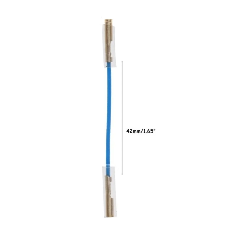 4 Pieces/Set Leads Wires Header Wire Cable For 1.2-1.3mm Pins Turntable Phono Headshell Tonearm Line