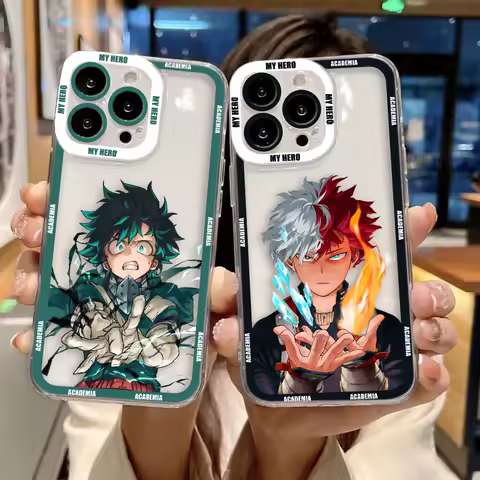 My Hero A-Academia Izuku Phone Case For Xiaomi 15T POCO X7 X6 X5 X4 X3 NFC GT F3 F5 F7 M7 M6 M4 M3 11 11T PRO LITE NE Cover Case