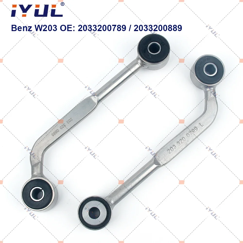 IYUL Suspension Control Arm Ball Joint Stabilizer Link Tie Rod Kits For Mercedes Benz C-Class W203 CL203 S203 CLK C209 A209 SLK