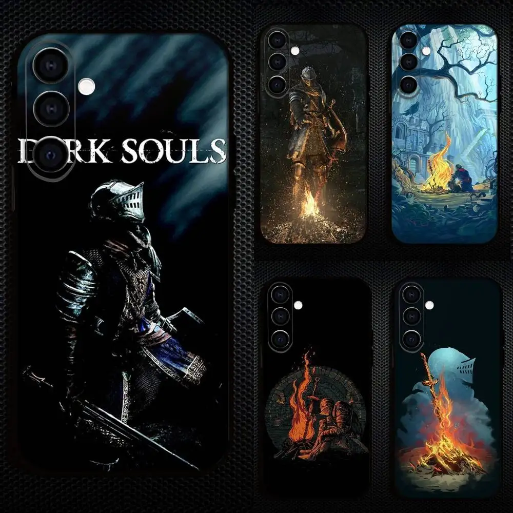 

Game D-Dark S-Souls Phone Case For Samsung Galaxy A73,A72,A71,A70,A53,A52,A51,Others Soft Black Cover