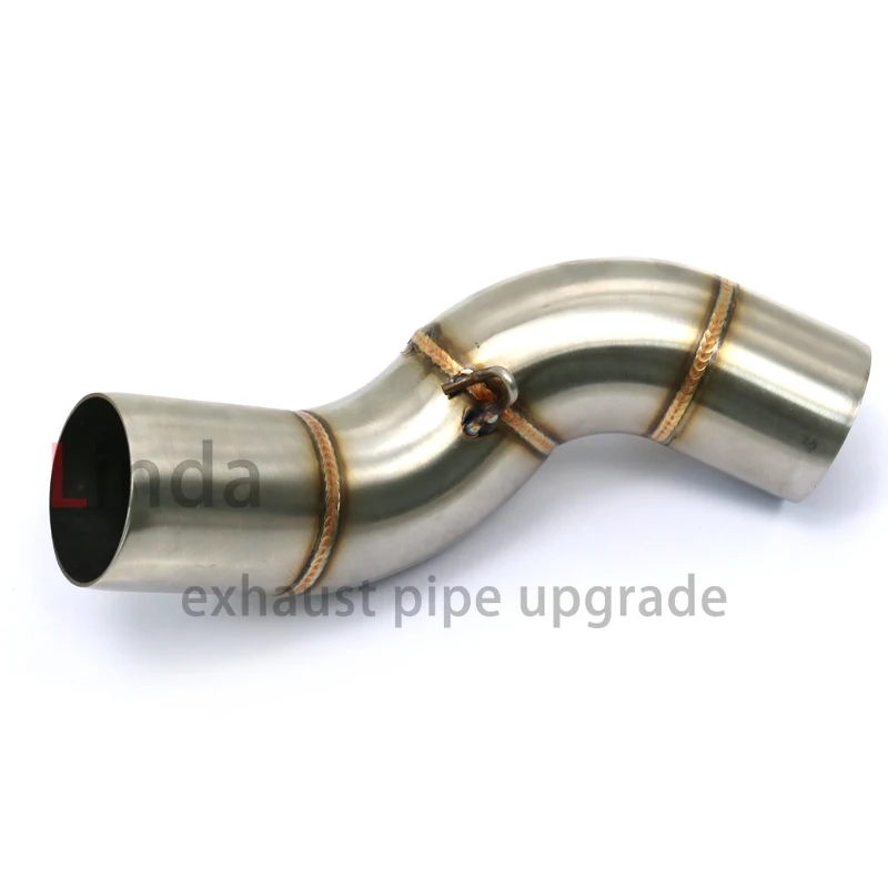 For Kawasaki z900 2017-2021 51mm exhaust Middle Pipe z900 Motorcycle exhaust system exhaust pipe Modify motorcycle accessories