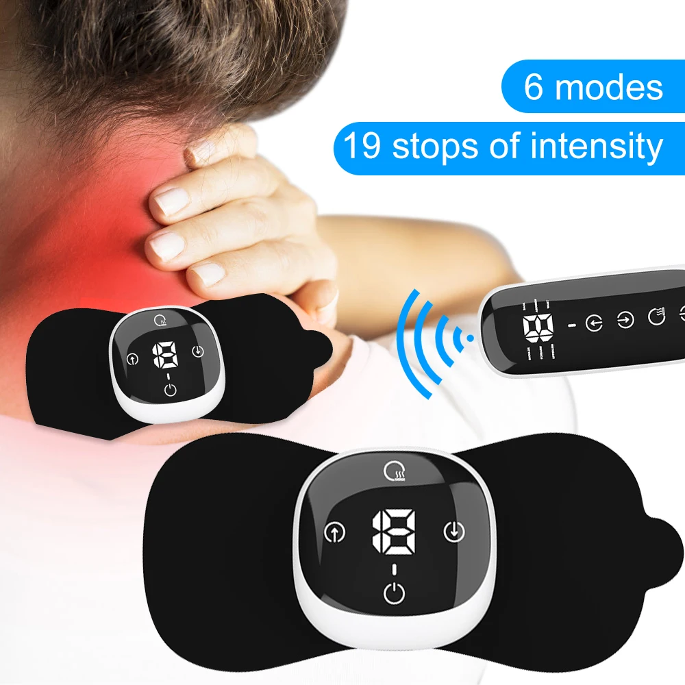 

Heating Vibration Neck Massager Stroke Hemiplegia Rehabilitation Training Equipment Portable Low Frequency Pulse Massager