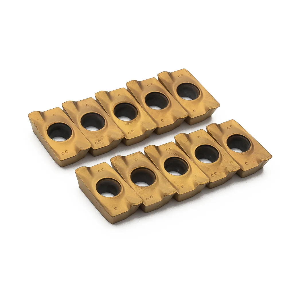 Golden APMT1604 DP5320 Blade Indexable CNC Carbide Insert Replacement Tool 10pcs/kit 25R0.8 Accessories Useful