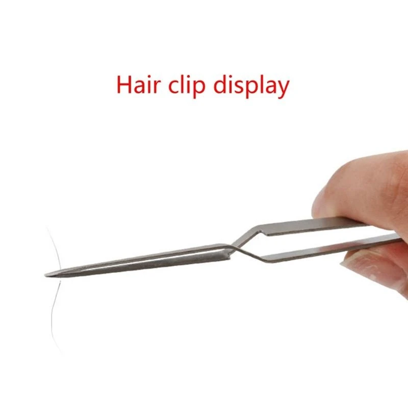 X9FA Lock Reverse Action Tweezers Non-slip Tweezers Watchmaker Repair Tool
