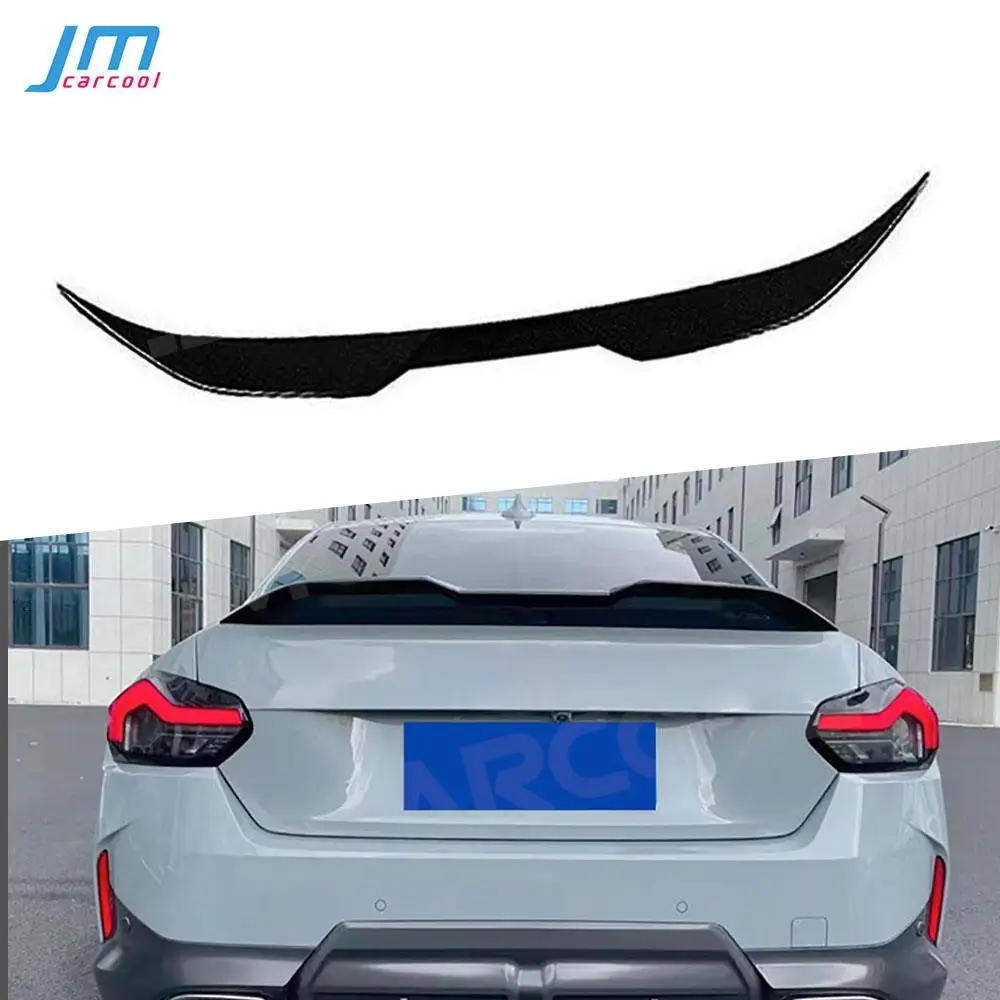 

Car Rear Trunk Lip Spoiler Boot Wing For BMW 2 Series G42 M Sport Coupe 2021 + ABS Accessories