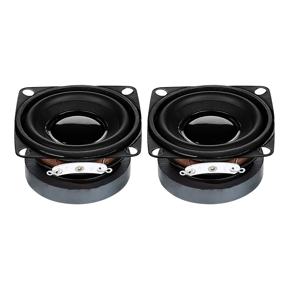 AIYIMA 2Pcs 2 Inch Portable Full Range Audio Speaker 4 Ohm 5W HiFi Speaker Subwoofer Woofer Loudspeaker Amplifier Home Theater