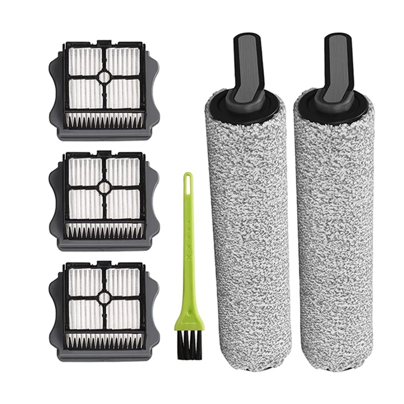 Replacement Brush Roll And HEPA Filter For Tineco Floor One S5/S5 Pro Vacuum Cleaner