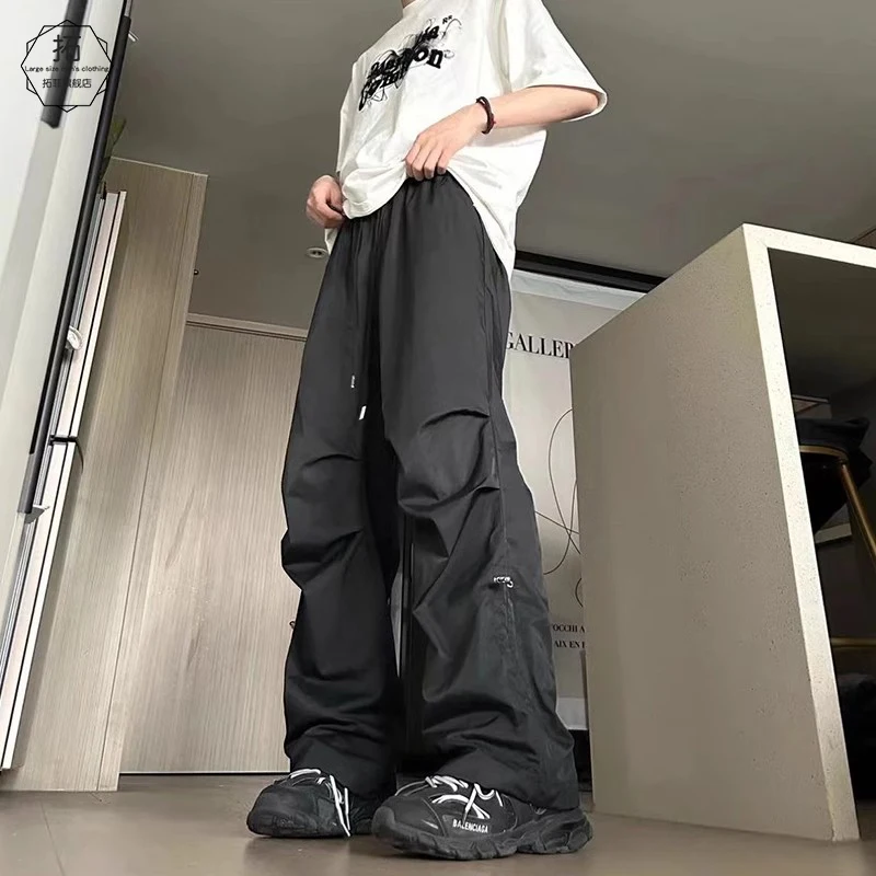 

Американские функциональные рабочие брюки для мужчин: летние, тонкие, из ледяного шелка, быстросохнущие, для активного отдыха, прямого кроя, зауженные, повседневные, длинные штаны