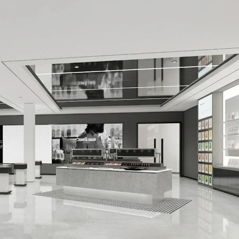 

Customize.Store Design Beauty Shop Full Store Solution with Display Showcase Display Cabinet