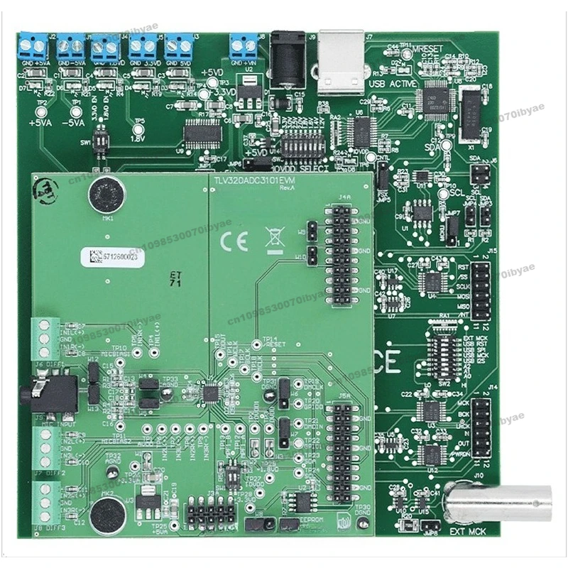 For TLV320ADC3101EVM-K 16-bit 96K Sample Rate Analog-to-Digital Converter Evaluation Module Development Board TI