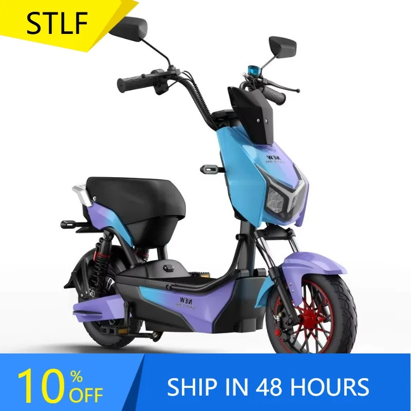Zuimi High-end National Standard Foreign Trade Two-wheel Electric Bicycle Factory Wholesale Simple Electric Bicycle