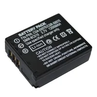 H  1200mAh CGA-S007 CGR-S007E DMW-BCC10 Battery For Panasonic Lumix DMC TZ1 TZ2 TZ3 TZ4 TZ5 TZ50 TZ15 CGR-S007E Camera Battery