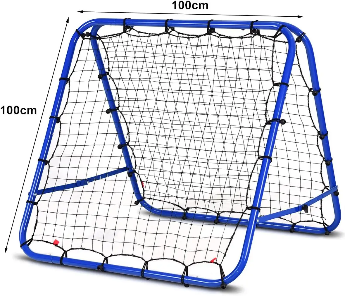 Adjustable Angle Pitchback Trainer Football Rebound Goal Net with Custom Pitching Features