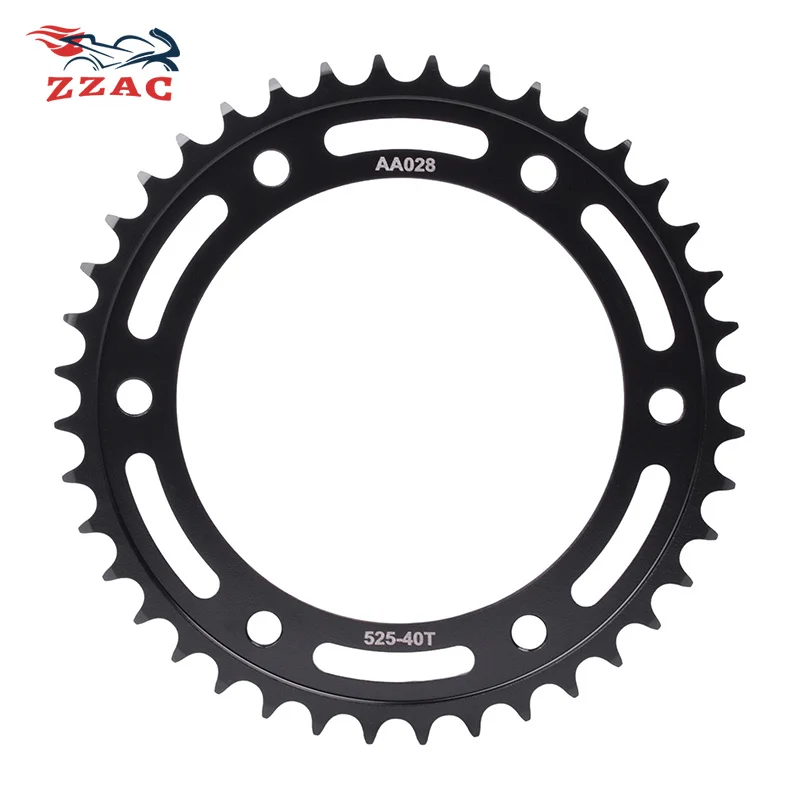 

525 40T 20CrMnTi Motorcycle Rear Sprocket Sprocket For HONDA CBR1000 RR Fireblade 2004-2005 RC51 (RVT1000R) VTR1000 SP 2000-2006