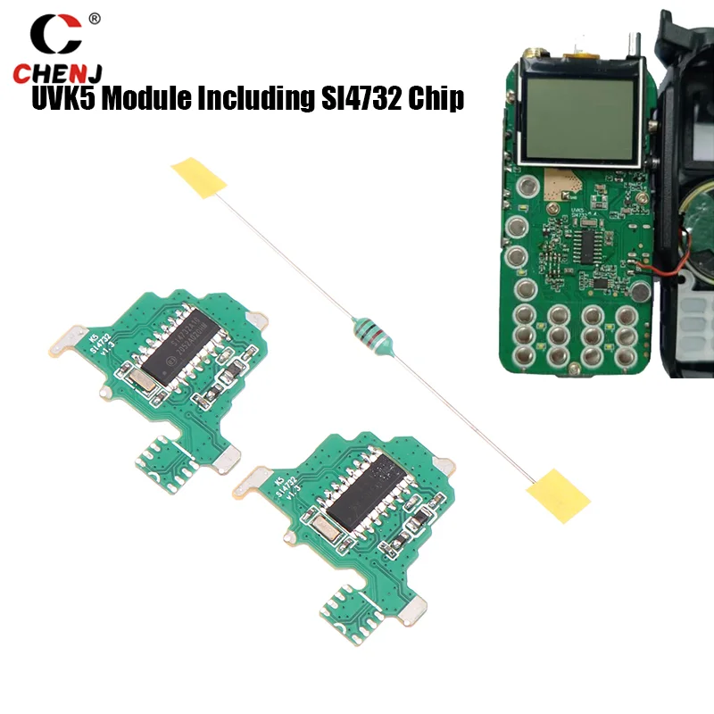 1 Stuks Modificatie Module Inclusief Si4732 Chip En Kristal Oscillator Onderdelen Voor Quansheng UV-K5 Accessoires