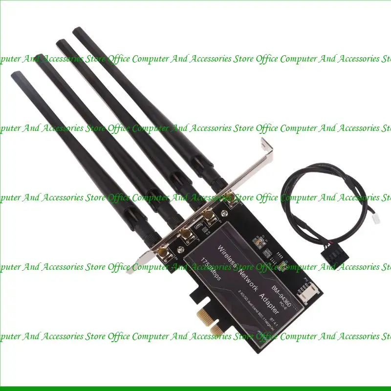 U55C 1750 Мбит / с BM-94360 Беспроводной адаптер Wi-Fi Card Card Card Pcie WiFi Адаптер