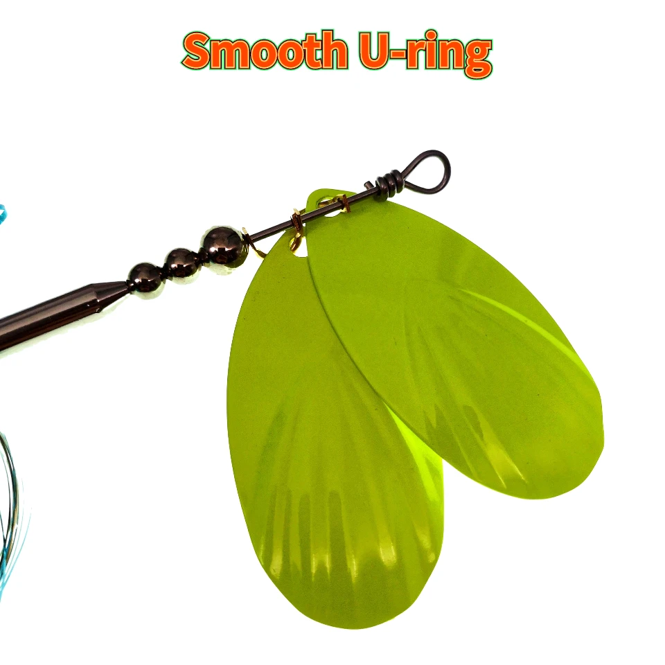 Swolfy 1pc 22cm 45g Spinner Köder Buzz Köder Top water Metall löffel Angeln Köder Kopf Bass künstliche Spinner Löffel Köder – Detail 15