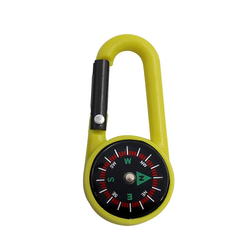 Emergency Safety Life-Saving Hammer Tool Car Window Glass Breaker Belt Cutter Outdoor Mini Compass Mountaineering Key Buckle