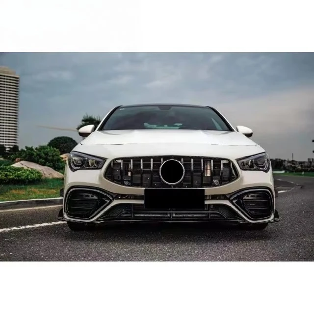 Front/Rear Bumper Grille Body Kit for CLA Class Shooting Brake Class W118 CLA35 CLA45 CLA45S 2020 2021 2022