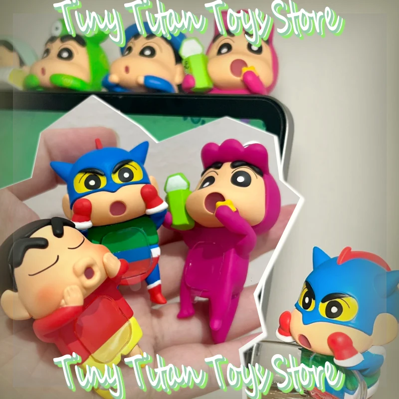 

Горячая глухая коробка Shin-Chan, настоящий новый карандаш, анимационная фигурка, хипперс, украшение для телефона, автомобиля, вечерние куклы, подарок для девочек и детей