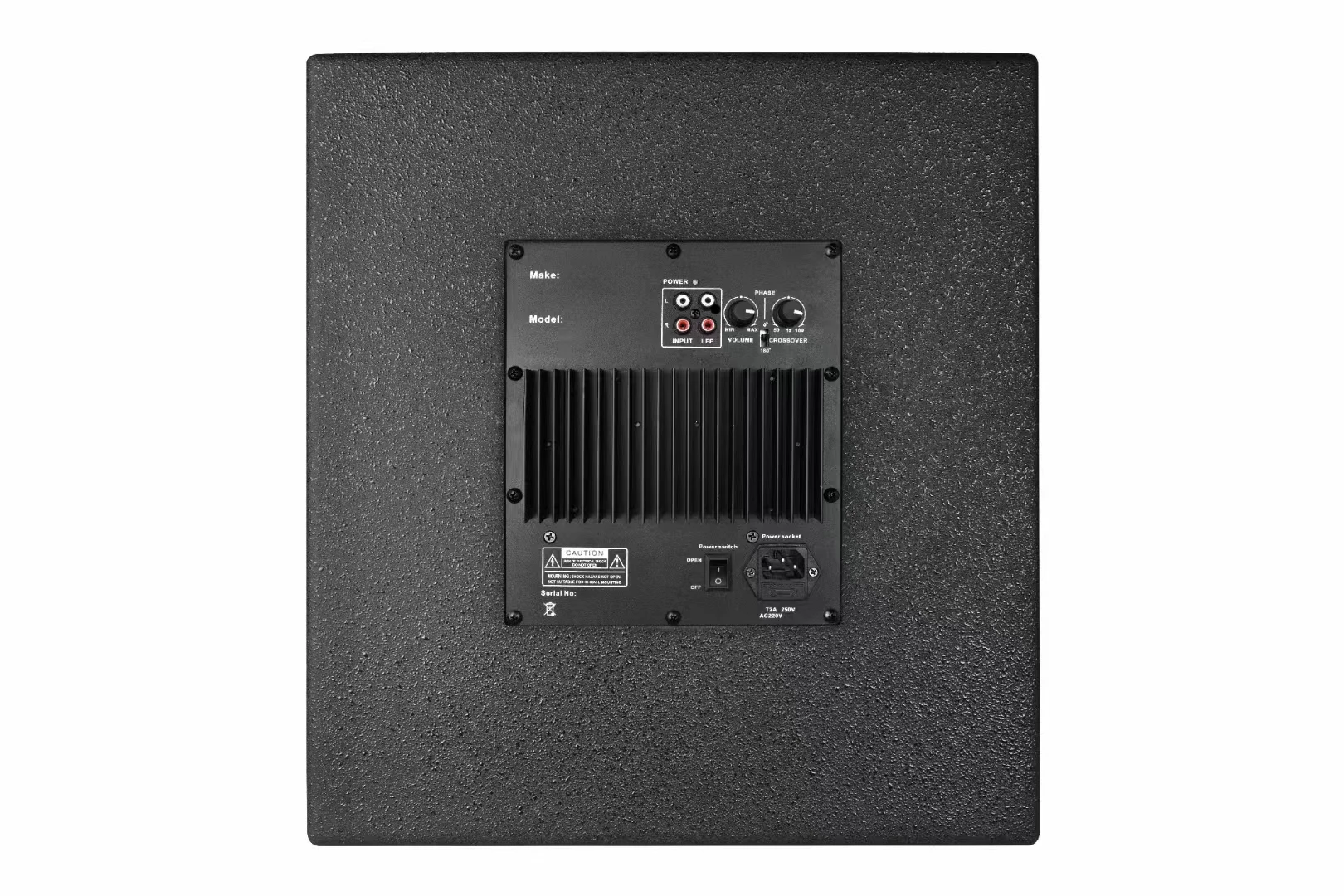 Active 12 Inch Subwoofer System Professional Audio for Indoor and Outdoor