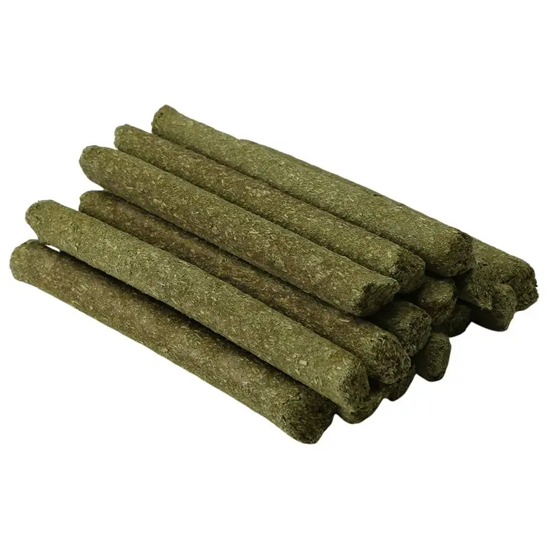 40 PCS Natural Mixed Grass Stick Chinchilla Chew For Guinea Pig Gerbil Parrot Bunny And Other Small Animals Limited