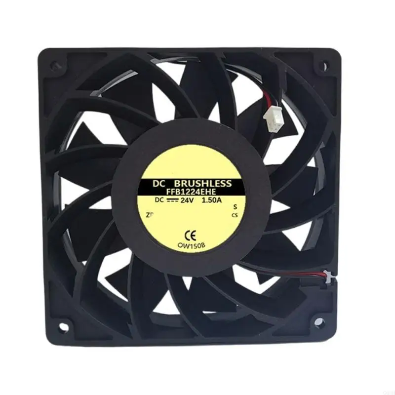 G6DD 120x120x38mm 120mm Cooling Fan 24V High Performances for Server Rack Cooling