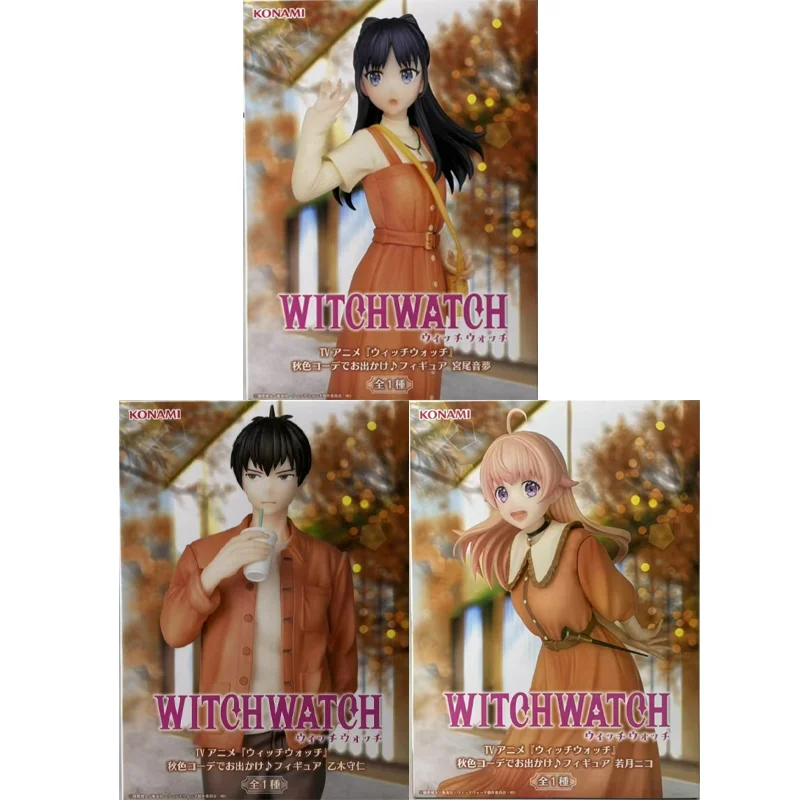 

Original Witch Watch Wakatsuki Nico Miyao Nemu Otogi Morihito Autumn Day Modeling Travel Collector Desktop Figure Model Toy Gift