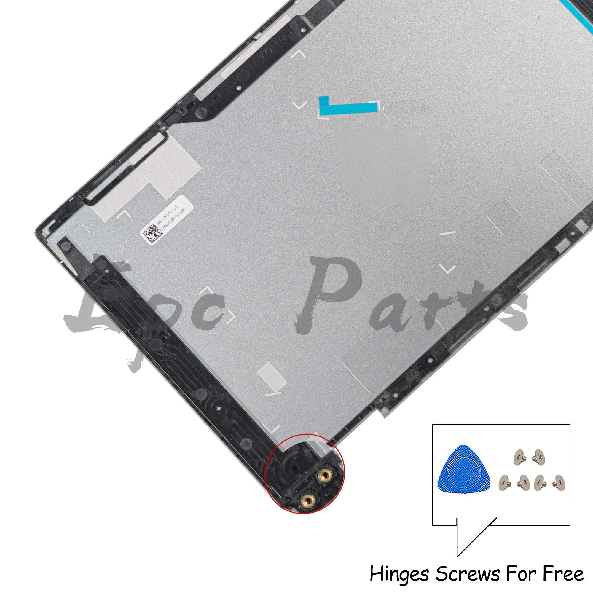 غطاء جديد ل ENVY X360 13-BD 13M-BD 13T-BD TPN-C152 M76736-001 M15276-001 LCD الغطاء الخلفي الغطاء الخلفي الفضة/الذهب 13.3 بوصة