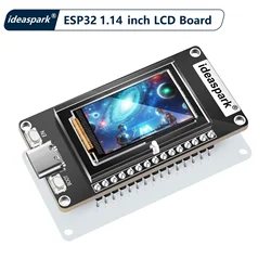 Ideaspark®Esp32開発ボード、1.14インチst7789、135x240 tft液晶ディスプレイ、wifi blモジュール、ch340、arduino micropython用タイプc