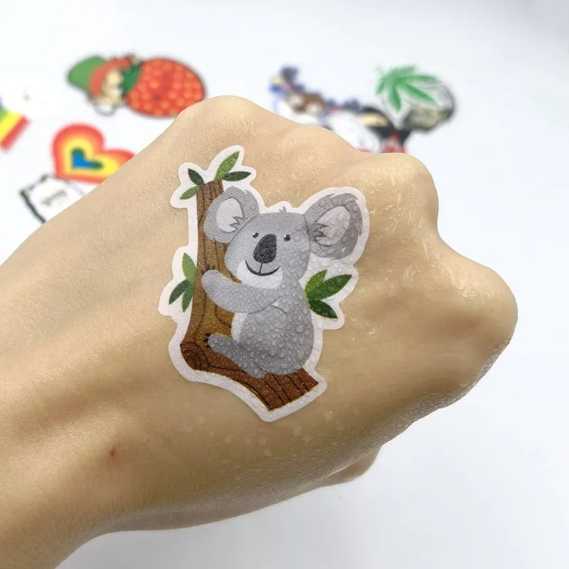 10 buah Band Aid Kawaii tahan air anak bantuan pertama perban luka plester bayi Bandaids