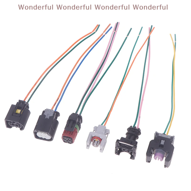 

Precision Injector Plug for Denso Delphi Common Rail Tester, Waterproof Cable Kit