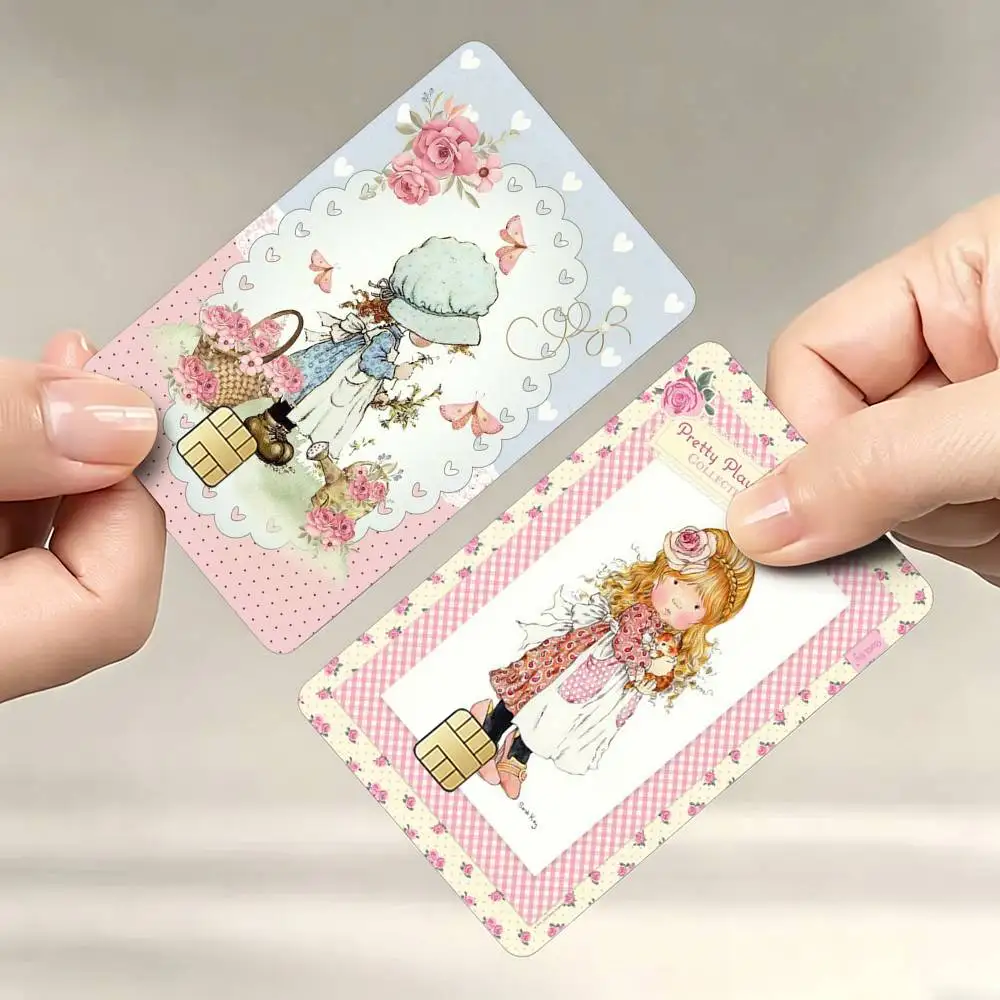 Sarah Kay vintage girl Sticker Decoration Creative Bank Card Bus Metro Waterproof Sticker