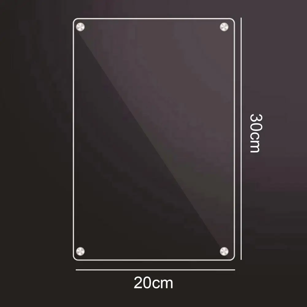 자석 냉장고 달력 냉장고 투명 아크릴 건조 지우기 보드, 가정용 정리함 화이트보드, 가족 플래너 보드