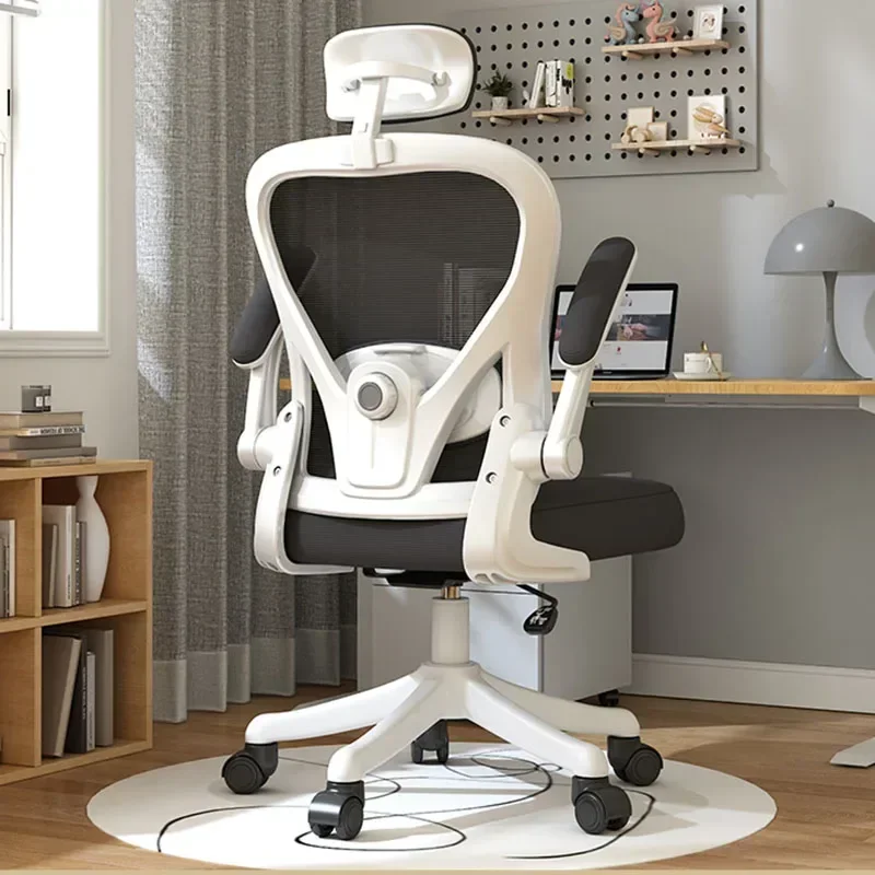 Office Chair Adjustable Lumbar Support Breathable for Home Office for Conference Sturdy Construction