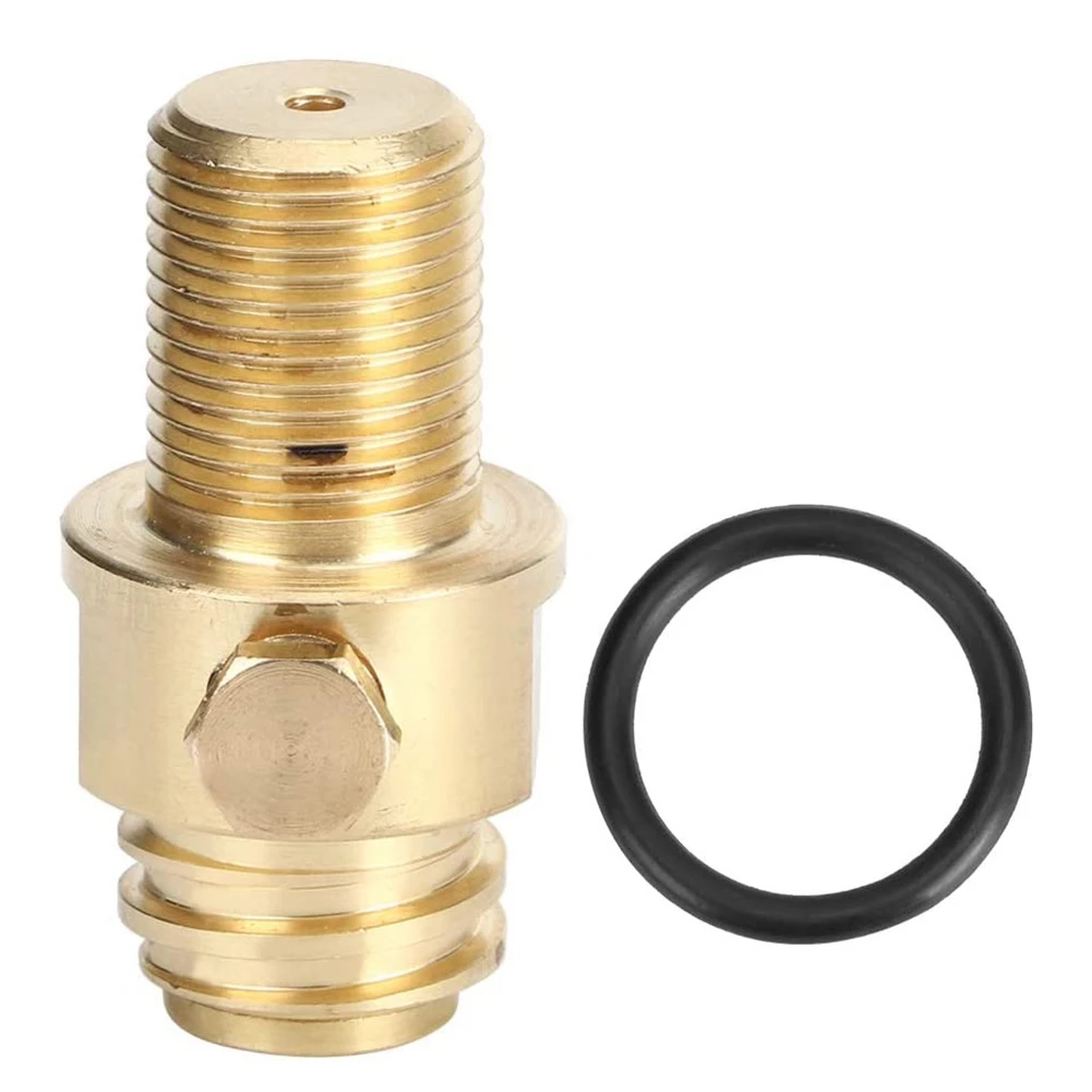 A09G-ソーダシリンダーバルブ CO2 補充アダプターコンバーター M18X1.5、ソーダストリームタンク用ソーダボトルシリンダー補充アダプター