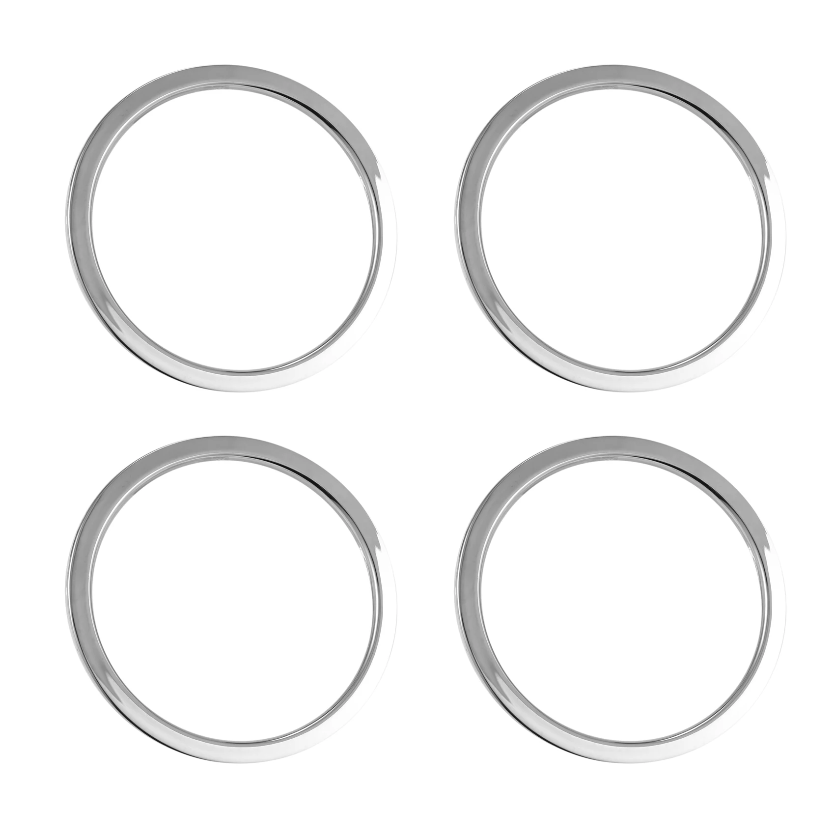 Chrome Forma Anel Speaker Car Adesivo, Interior Frame Speaker Cover, Auto Peças, Nissan Qashqai J11 2014-2018